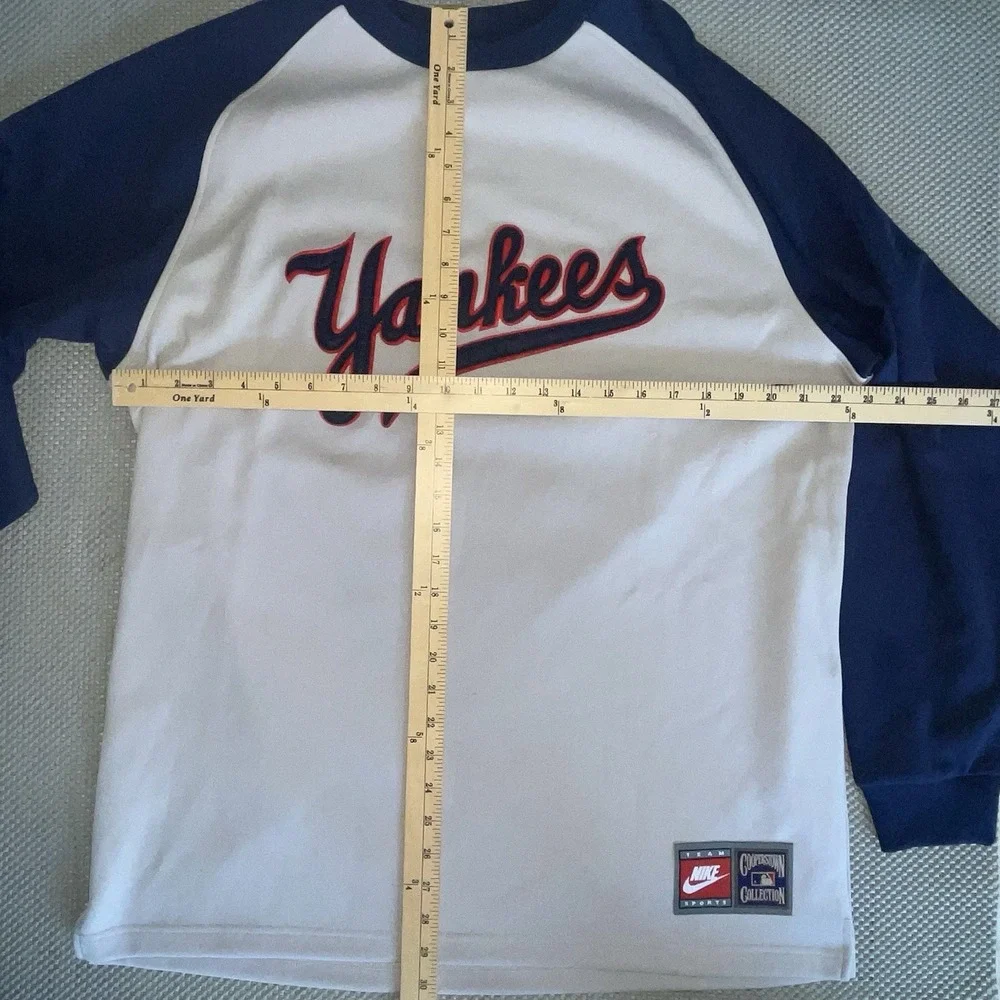 Don Matting Cooperstown Collection Shirt Nike Sz L Baseball New York Yankees - Picture 3 of 9